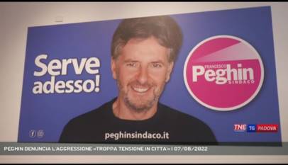 PADOVA | PEGHIN DENUNCIA L'AGGRESSIONE «TROPPA TENSIONE IN CITTA'»