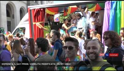PADOVA | DOMENICA IL GAY PRIDE: VIABILITA' MODIFICATA