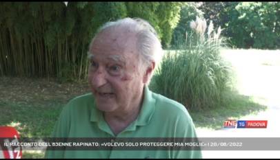 PADOVA | IL RACCONTO DELL'83ENNE RAPINATO: «VOLEVO SOLO PROTEGGERE MIA MOGLIE»